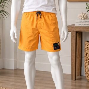 Ocean Gear Mens Swim Trunks Orange UPF 50+ Board Shorts NWT XXL 2XL